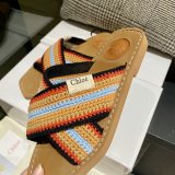 1:1 Mirror Image Best Quality Chloe Roman Sandals Shoes