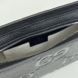 Quality Gucci Wholesale 795240 Best Quality Jumbo GG UK Black Bag