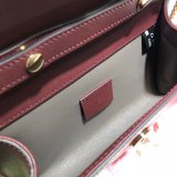 7 Star Gucci 564718 Strawberry Print Leather Zumi Mini Best Quality Bag