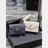 Best Quality YSL 19cm Fake Saint Laurent WOC Monogram Chain 393953 Bag