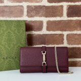 Best Quality 652681 Jackie 1961 Chain Wallet Gucci AAA+ Bag