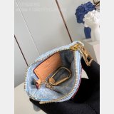 Key Pouch Monogram Denim M82961 7 Star Louis Vuitton Best Quality Bag
