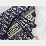Best Quality Saddle Bag Blue Dior Oblique Jacquard