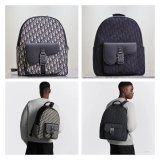 Best Best Quality Dior Saddle Zip Backpack