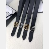 Top Quality Gucci Double G leather Best Quality belt black