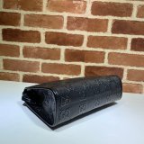 Gucci Best Quality Black GG embossed mini 625568 bag