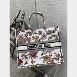 Christian Dior 26.5/36/41.5CM AAA+ Best Quality Canvas CD Book Tote Bag