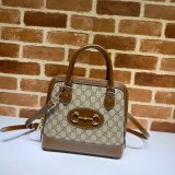Designer Gucci Best Quality 1955 Horsebit small top handle 621220 bag