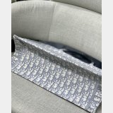 Luxury Christian Dior CD Book Tote grey Best Quality Bags