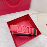 Wholesale Best Quality Valentino Black/Red Belts
