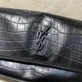 Saint Laurent Best Quality Narrow Tie Lamé Silk 577124 Woven Square