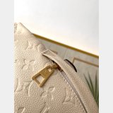 Louis Vuitton Best Quality Monogram Empreinte Bumbag M44812 Black/Cream