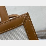 Celine Best Quality Small Cabas Vertical Bag In Triomphe Canvas