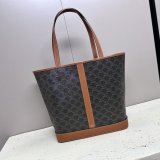 Designer 115072 Cabas Triomphe Canvas Tan Best Quality Bag