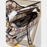 Buy Christian Luxury Best Quality Dior Oblique Saddle 9012/0446 Bag