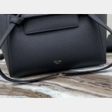 Best Quality Celine Leather Nano Belt Bag in Black