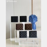 Louis Vuitton Men Best Quality M64002 Slender Wallet Monogram Eclipse Canvas
