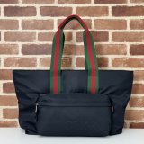 Best Quality Gucci 7 Star 802172 Tote Bag Black Nylon
