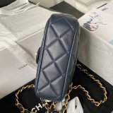 Perfect Copy Top Quality AS4012 Flap Black Best Quality Bag