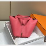 Luxury 7 Star Best Quality Designer Hermes Picotin 18/22cm Gold Online