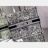Best Quality Christian Dior Trotter Pattern Hand CD Book Tote Bag