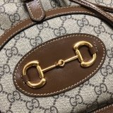 Designer Gucci Best Quality Horsebit 1955 backpack Beige 620849 Bag