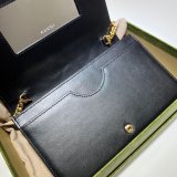 Gucci Our Best Quality Designer 723787 GG Matelassé Chain Wallet
