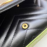 Gucci high quality Designer Best Quality GG Marmont continental wallet 443436 Bag