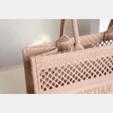 Buy Sell Designer Best Quality Dior CD Book Tote Pink/Black Bags