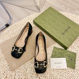 AAA+ Gucci Best Quality Horsebit Loafers Calfskin shoes