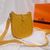 Hermes Evelyne Yellow Messenger Medium Bag Luxury Goods