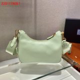 Best Quality Prada Handbags Cheap Highest Quality For Leather Hobo Re-Edition You