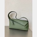 Shop Loewe Best Quality Puzzle Leather Hobo Top Quality Bag