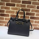 High Quality Leather Gucci 569712 Zumi Small Top Handle Best Quality Bag