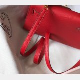 Best Quality Hermes Red Mini Kelly Handbag Epsom leather