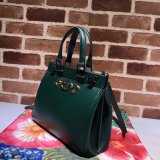High Quality Gucci Best Quality Zumi snakeskin small top handle 569712 bag