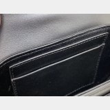 Celine Best Quality Small Besace 16 Bag Black satinated calfskin