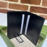 High Quality Gucci Best Quality 547075 GG Marmont card case in black leather