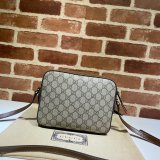 Gucci Best Quality Horsebit 1955 Small Brown or White Leather Shoulder 645454 Bag