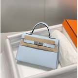 Hermes Outlet Epsom Kelly 19/25/28CM 1:1 Best Quality Bag