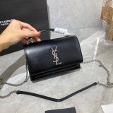 Buy Best Quality YSL Sunset 19cm Bags Online Black
