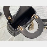 Best Quality Fashion Dior Micro Lady 1:1 Mirror 12CM Bag