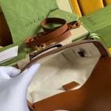 High Quality Gucci Best Quality Horsebit 1955 mini bag 658574 GG Supreme canvas