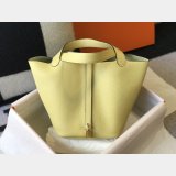 Luxury 7 Star Best Quality Designer Hermes Picotin 18/22cm Gold Online