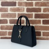 Gucci Mirror Best Quality 795349 Small Tote Hook Closure Copy Bag