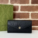 Perfect Best Gucci Best Quality 1:1 Mirror 772791 GG Continental Wallet
