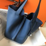 Designer Hermes Picotin Bags 18/22CM Silver Best Quality Best Online