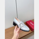 Roger Vivier Viv Best Quality Rangers Buckle-embellished Loafers Shoes