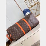 LVS Best Quality Keepall Bandoulière 50 Monogram Macassar Canvas M46771 Bag