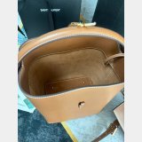 Le 37 In Shiny Leather Hobo Buckets 742828 Best Quality Saint Laurent Bag
